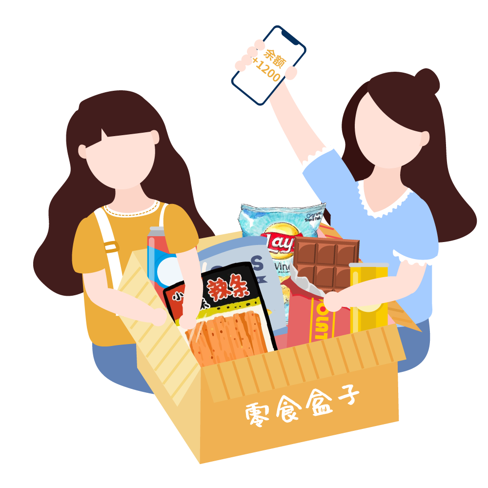 内涵较广,包括餐饮,超市,等诸多方面,例如 零点校园零食盒子新零售