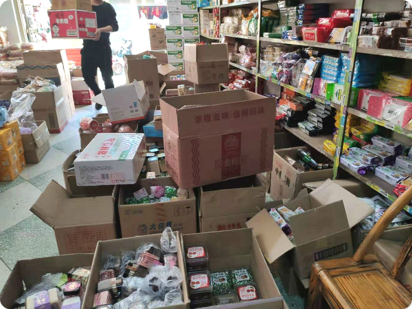 零食盒子系统:仓库还能变身成为超市小卖部!